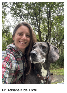 Dr. Adriane Kida, emergency and critical care veterinarian at Burlington Emergency & Veterinary Specialists